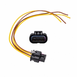 Wtyczka 4-pin MCON przepływomierz z kablami VW AUDI SKODA FIAT CITROEN PEUGEOT