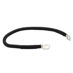Przewód masowy elastyczny 16 mm² 40 cm | Oczko M8-M8