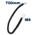 PRZEWÓD KABEL MASY MASOWY M8 ELASTYCZNY 16mm2 70cm
