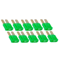 SAMOCHODOWY BEZPIECZNIK PŁYTKOWY MICRO2 30A LITTELFUSE MICRO 2 9MM 10 sztuk
