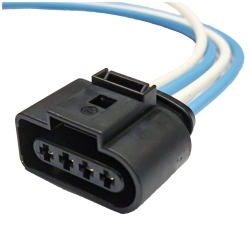 wtyczka cewki zapłonowej 1J0973724 4-PINY 2,8mm VW AUDI SKODA z kablami