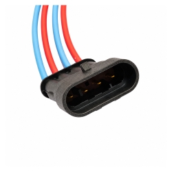 Superseal 4-PIN gniazdo z przewodami – Wodoodporne złącze hermetyczne (zestaw)