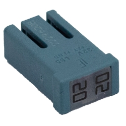 Bezpiecznik kostkowy MCASE Plus 20A Szczelinowy (Slotted) Littelfuse