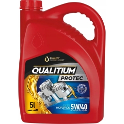 Olej silnikowy 5W40 5L Qualitium Protec