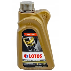 Olej silnikowy 5W40 LOTOS Synthetic TURBO DIESEL 1