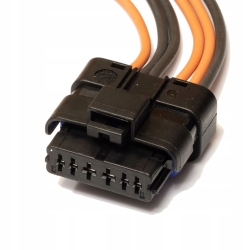 Wtyczka 6-PIN SICMA 1,5 do pompy paliwa zaworu EGR z przewodami RENAULT CITROEN FIAT PEUGEOT