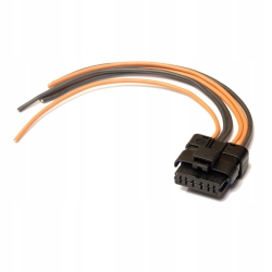 Wtyczka 6-PIN SICMA 1,5 do pompy paliwa zaworu EGR z przewodami RENAULT CITROEN FIAT PEUGEOT