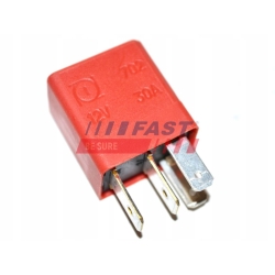 PRZEKAŹNIK MIKRO 12V 30A, FIAT BRAVO 10- GRRANDE PUNTO 14- 500L DOBLO 09-